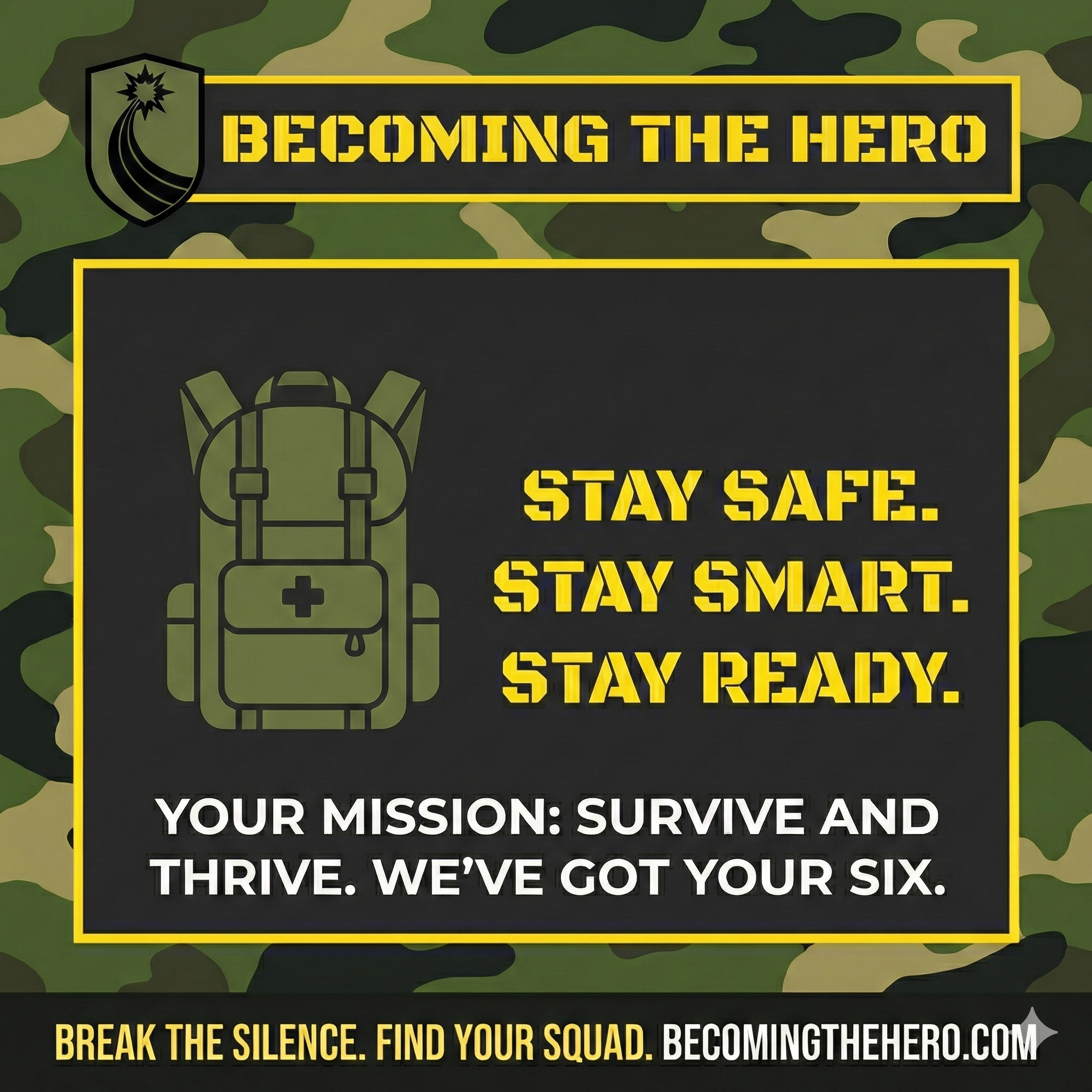 Stay safe, stay smart, stay ready.